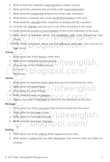English essay informal letter pmr